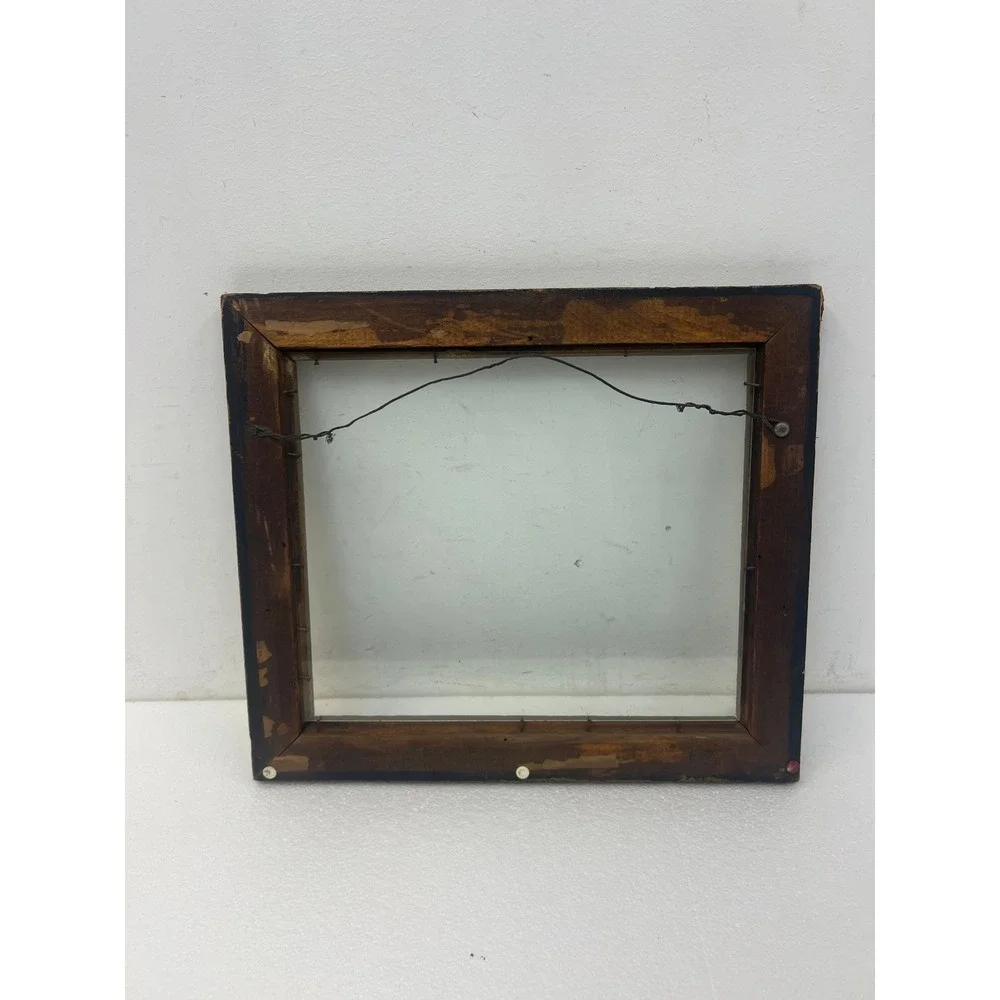 Antique Gilt Gesso Picture Frame Floral Vintage Gold Victorian Art Fits 10x12
